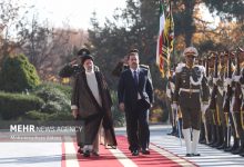 نخست وزیر عراق در تهران مورد استقبال رسمی رئیس جمهور ایران قرار گرفت