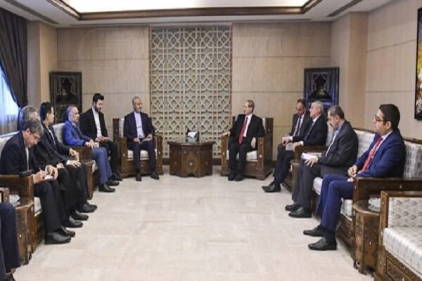 معاون وزیر امور خارجه ایران با وزیر امور خارجه سوریه در دمشق گفتگو کرد