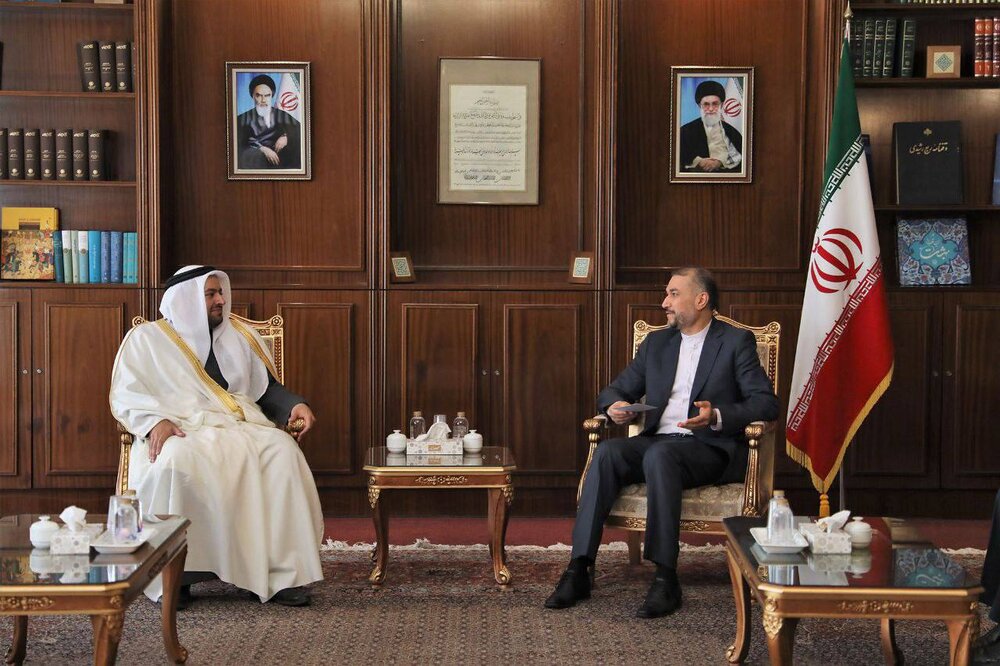 نشست وزیر امور خارجه ایران و قطر درباره روابط و مذاکرات برجام