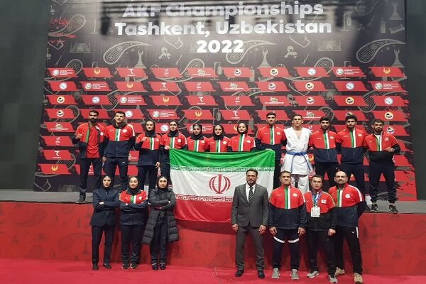 کاراته‌کاهای ایران در مسابقات کشتی‌های C آسیا 16 مدال کسب کردند