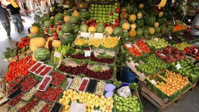 قیمت میوه سبزیجات امروز ۱۲ اردیبهشت ۱۴۰۲