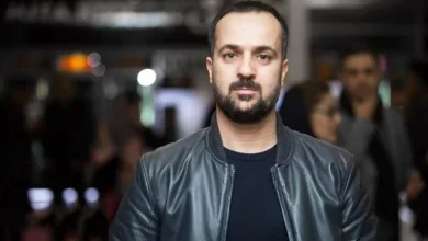 چهره جالب «احمد مهرانفر» در روز عروسی/عکس
