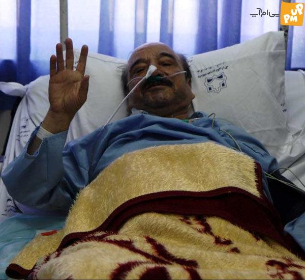 تصاویر اسماعیل سلطانیان در بیمارستان که قبل از مرگ گرفته بود! 1 اسماعیل سلطانی