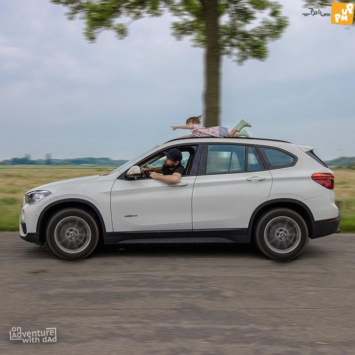 پدر خلاق بلژیکی که با عکس هایش به شهرت رسید پدر خلاق بلژیکی که با عکس هایش به شهرت رسید