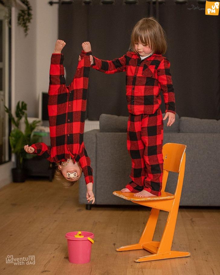 پدر خلاق بلژیکی که با عکس هایش به شهرت رسید پدر خلاق بلژیکی که با عکس هایش به شهرت رسید