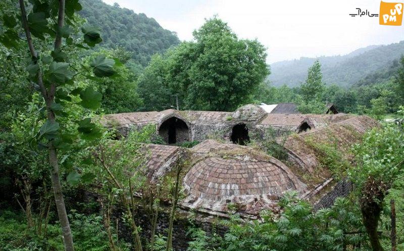 معماری جالب کاروانسرای تی تی گیلان