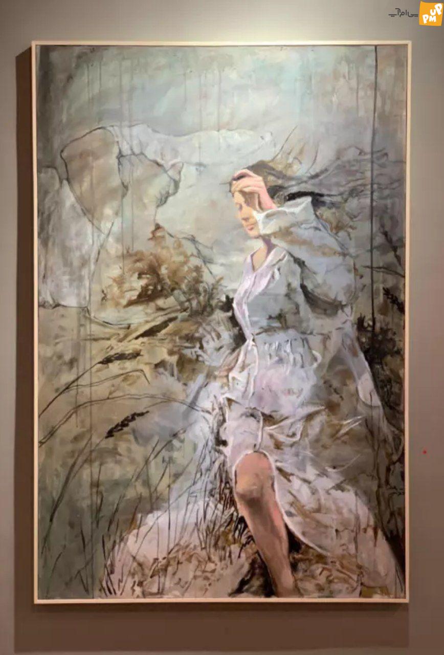 نمایش آثار رزیتا طاهری در نمایشگاه نقاشی لایه های ذهن!/عکس 3 IMG_20230621_102156_606