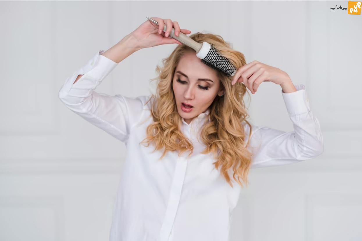 فر کردن مو در خانه به سادگی نوشیدن آب است! فر کردن مو در خانه به سادگی نوشیدن آب است!