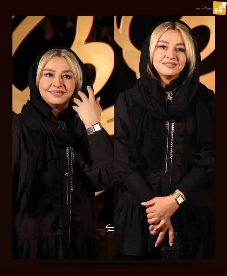 سر مه لقا باقری بعد از مدت ها پیدا شد 1 مه لقا باقری