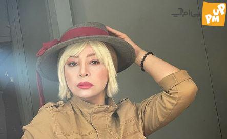 سر مه لقا باقری بعد از مدت ها پیدا شد 2 مه لقا باقری