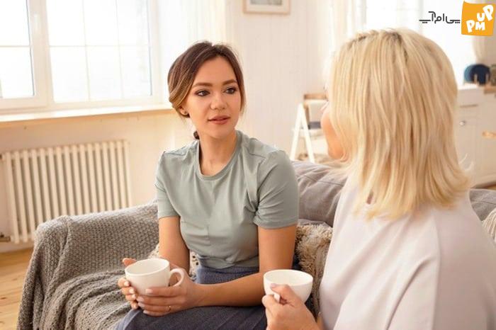 بحث حرف زدن با مادرشوهر وقتی حرفی برای گفتن نداری بحث حرف زدن با مادرشوهر وقتی حرفی برای گفتن نداری