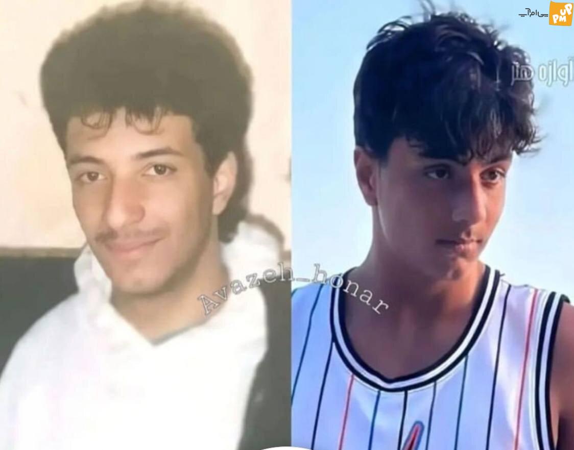 شباهت باور نکردنی امیر جعفری و پسرش!/عکس 1 شباهت باور نکردنی امیر جعفری و پسرش!/عکس