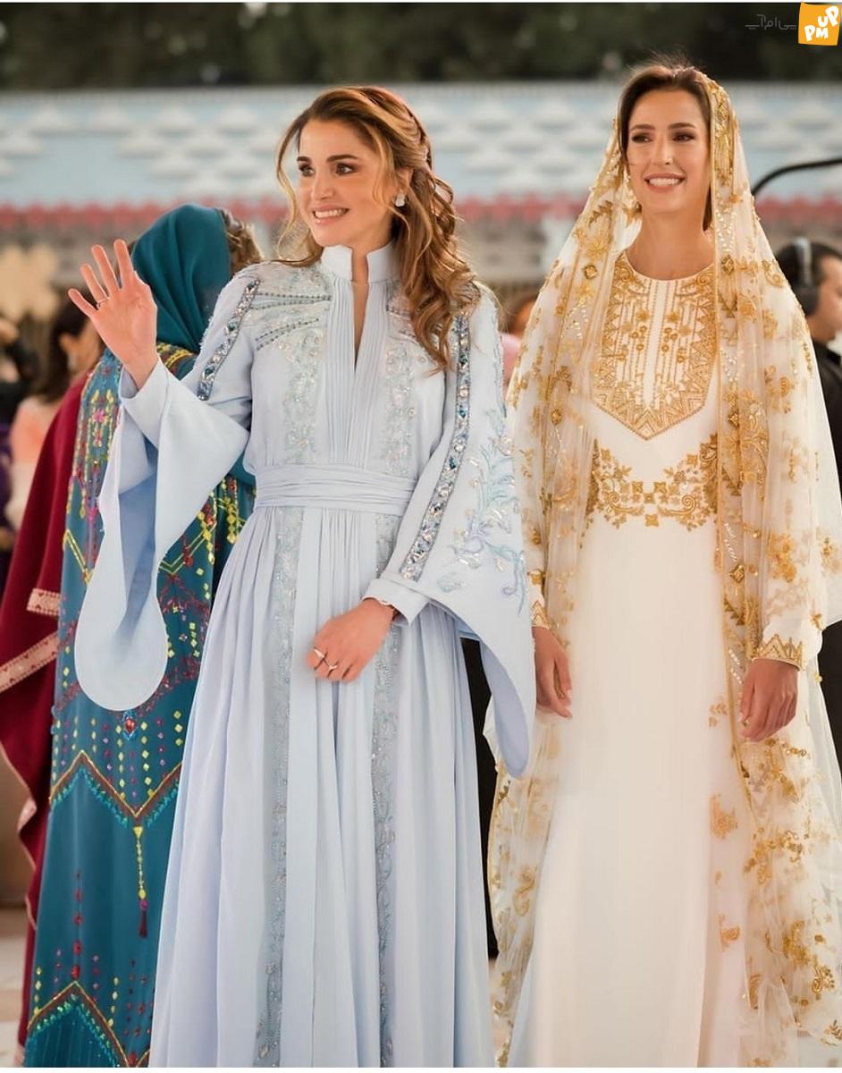 اولین تصاویر از لباس عروس ملکه رانیا اولین تصاویر از لباس عروس ملکه رانیا