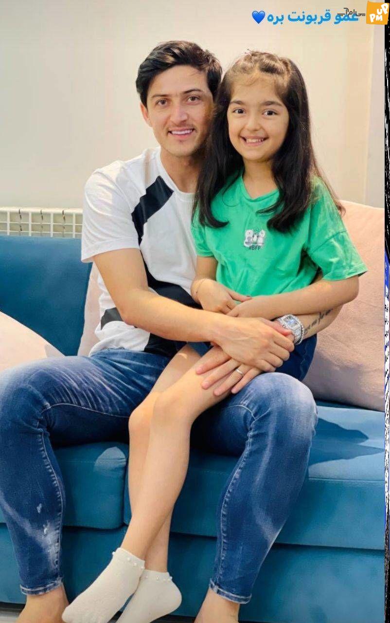 لو رفتن عکس برادرزاده زیبای سردار آزمون / جذابیت زیاد این دختر جنجالی شد! 1 برادر زاده سردار آزمون