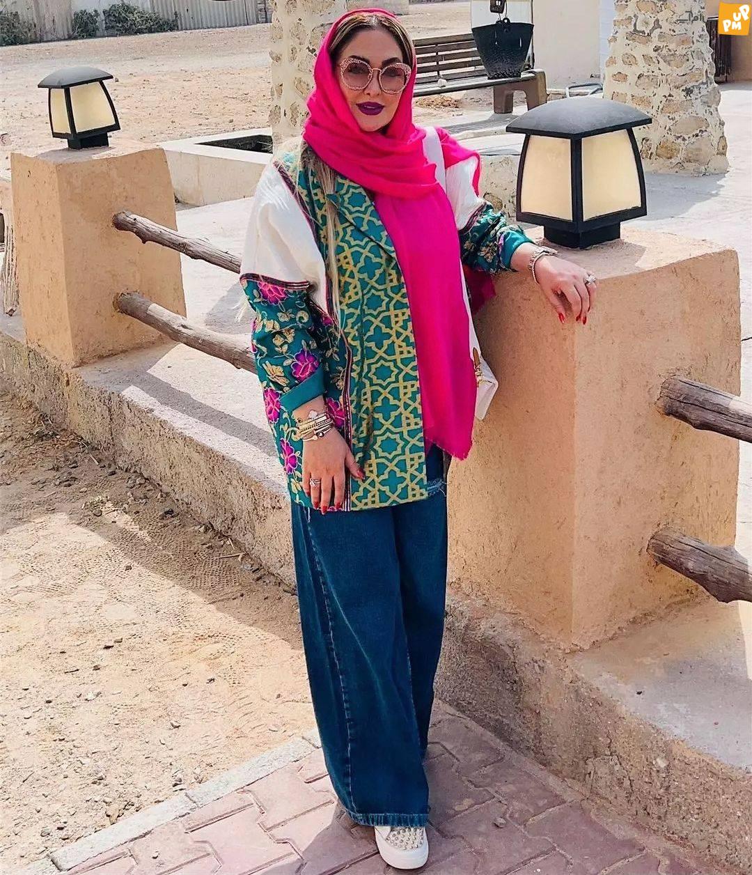 زیبایی چند برابر الهام حمیدی در این استایل / راز جوان ماندن الهام حمیدی چیست؟ 1 تیپ الهام حمیدی