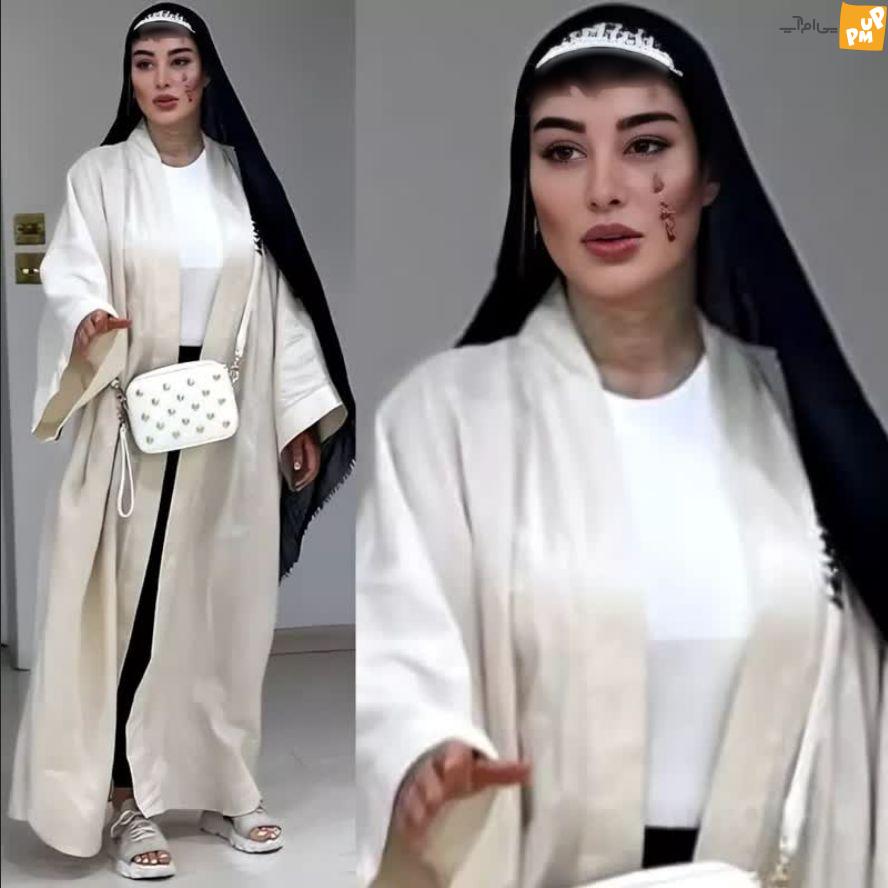 زیبایی سحر قریشی در لباس عربی / سحر قریشی مدل میشود! 1 سحر قریشی در لباس عربی