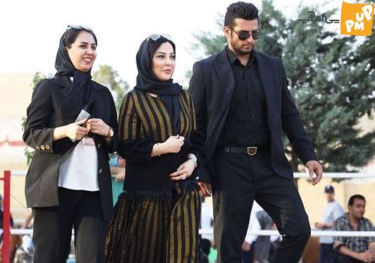 لیلا اوتادی در کنار محافظانش جنجال به پا کرد!/عکس 2 لیلا اوتادی در کنار محافظانش جنجال به پا کرد!/عکس