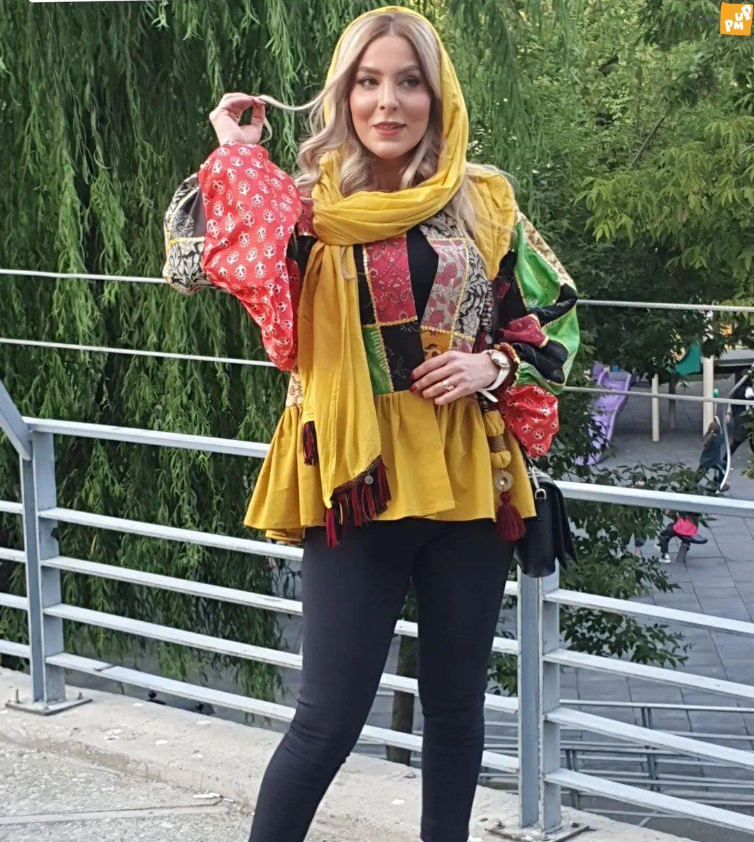 مانتو کوتاه بازیگر زن ایرانی شورش کرد/ استایل رنگ تابستانی! مانتو کوتاه بازیگر زن ایرانی شورش کرد/ استایل رنگ تابستانی!