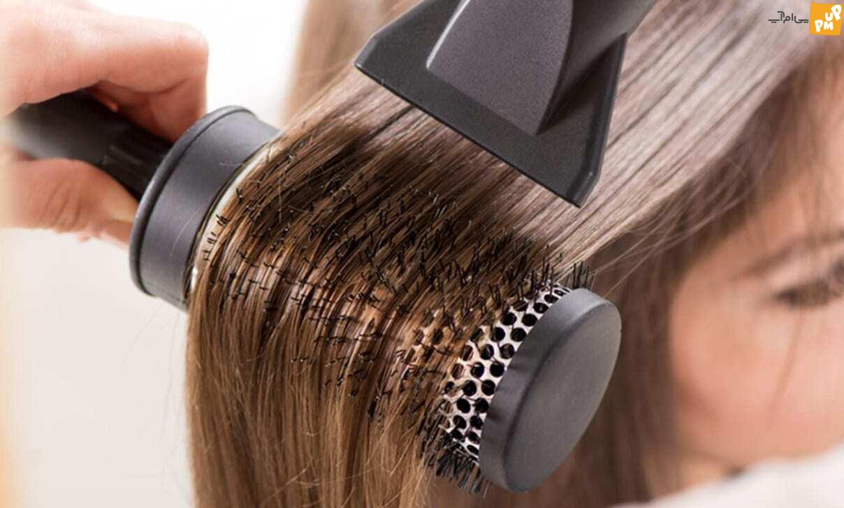 فقط با چند ترفند ساده موها را بدون اتو یا سشوار صاف کنید فقط با چند ترفند ساده موها را بدون اتو یا سشوار صاف کنید