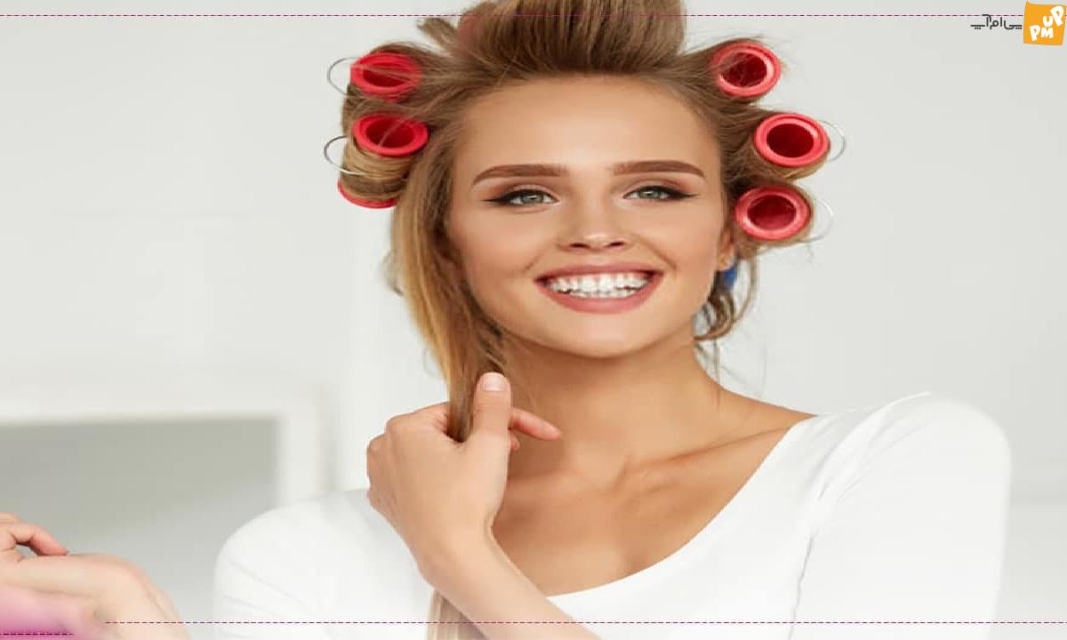 فقط با چند ترفند ساده موها را بدون اتو یا سشوار صاف کنید فقط با چند ترفند ساده موها را بدون اتو یا سشوار صاف کنید