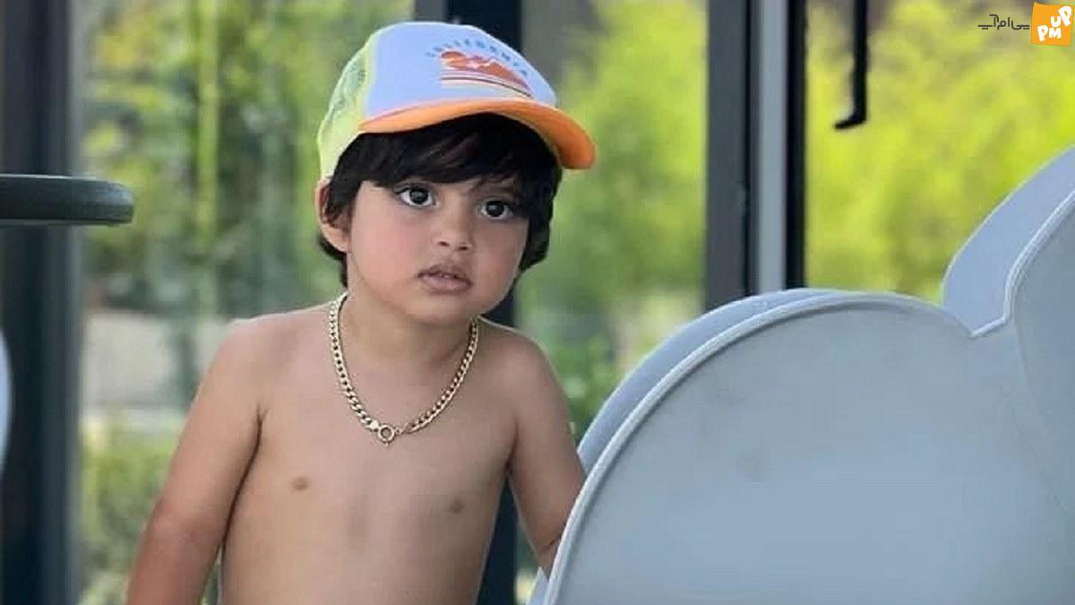 عشق زیاد علیرام به پسرش جنجالی شد!/عکس 1 عشق زیاد علیرام به پسرش جنجالی شد!/عکس