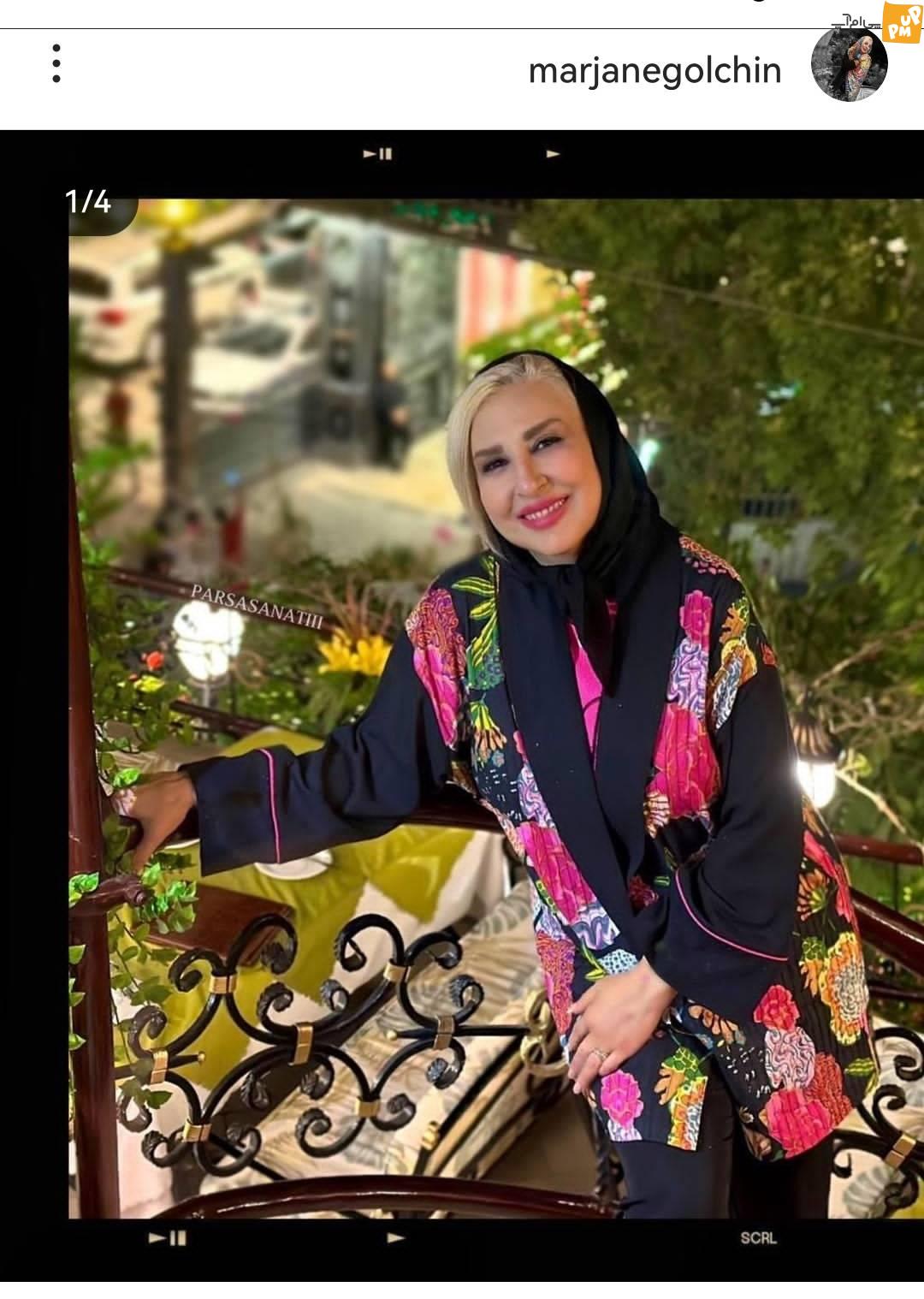 کولاک استایل مرجانه گلچین در خانه شیک و باکلاسش! /عکس 1 کولاک استایل مرجانه گلچین در خانه شیک و باکلاسش! /عکس