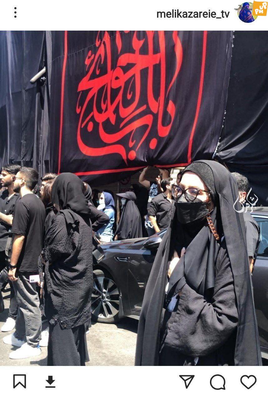 عزاداری خاله شادونه در ایام محرم را ببینید!/عکس 1 عزاداری خاله شادونه در ایام محرم را ببینید!/عکس