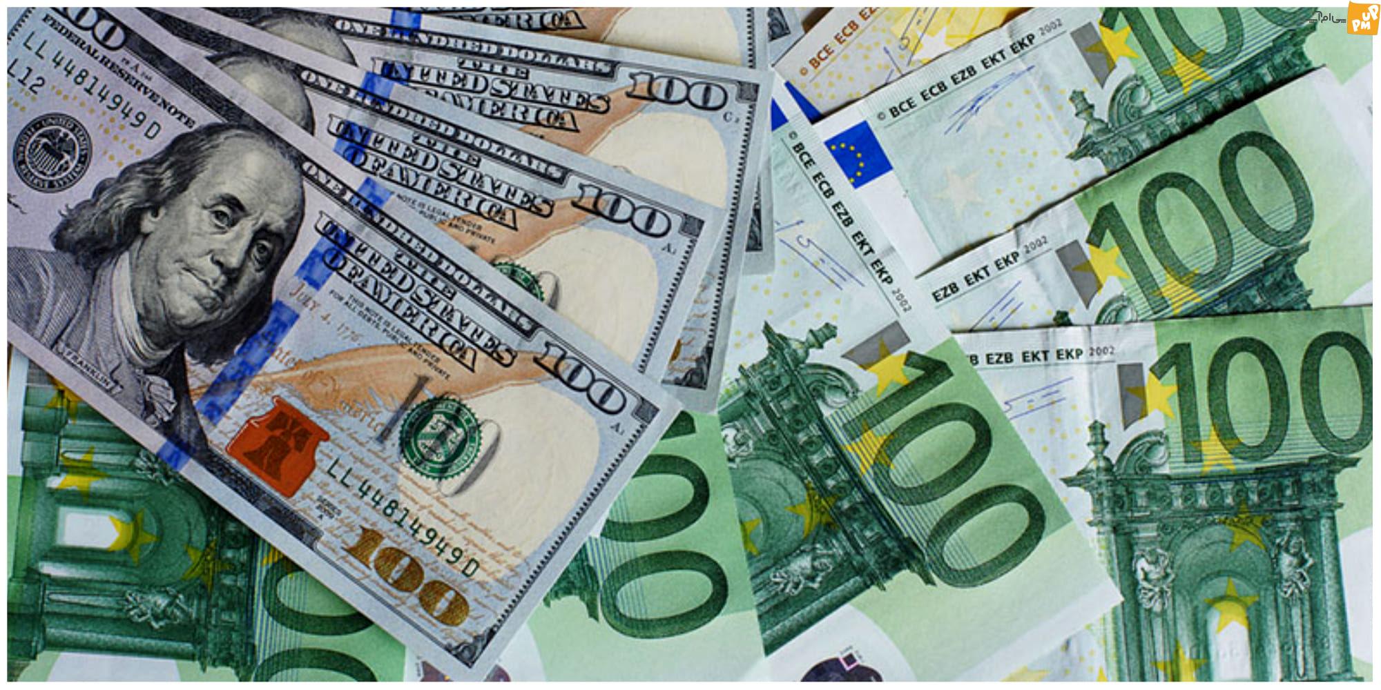 قیمت دلار و یورو در بازارهای مختلف 15 تیر 1402/جدول