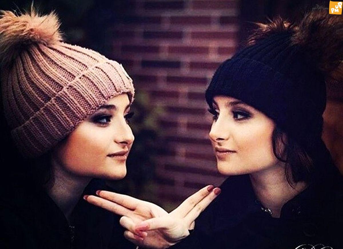 جنجال دوباره سارا و نیکا در فضای مجازی! / رونمایی سارا از حیوان خانگی جدیدش! + عکس 6 سارا و نیکا