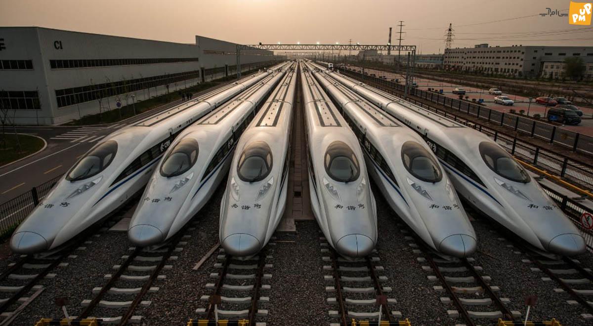 ساخت سریع ترین قطار جهان در چین / چین قصد عقب نشینی ندارد + فیلم