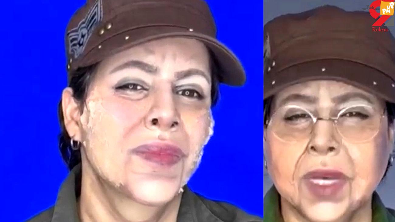 چهره این زن شبیه مازیار لرستانی است! /عکس 1 چهره این زن شبیه مازیار لرستانی است! /عکس