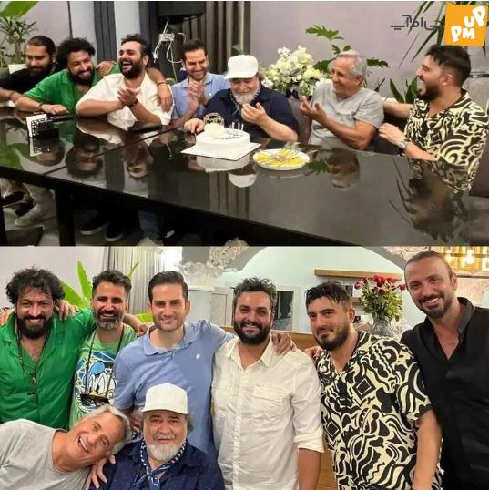 شبی زیبا برای محمدرضا شریفی نیا در کنار سایر بازیگران به مناسبت تولد 68 سالگی اش!/عکس 1 شبی زیبا برای محمدرضا شریفی نیا در کنار سایر بازیگران به مناسبت تولد 68 سالگی اش!/عکس