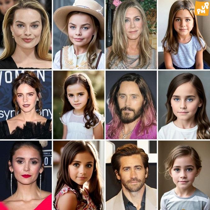 چهره فرزندان 10 سلبریتی هالیوودی به کمک هوش مصنوعی! | تصاویر 1 چهره فرزندان 10 سلبریتی هالیوودی به کمک هوش مصنوعی! | تصاویر