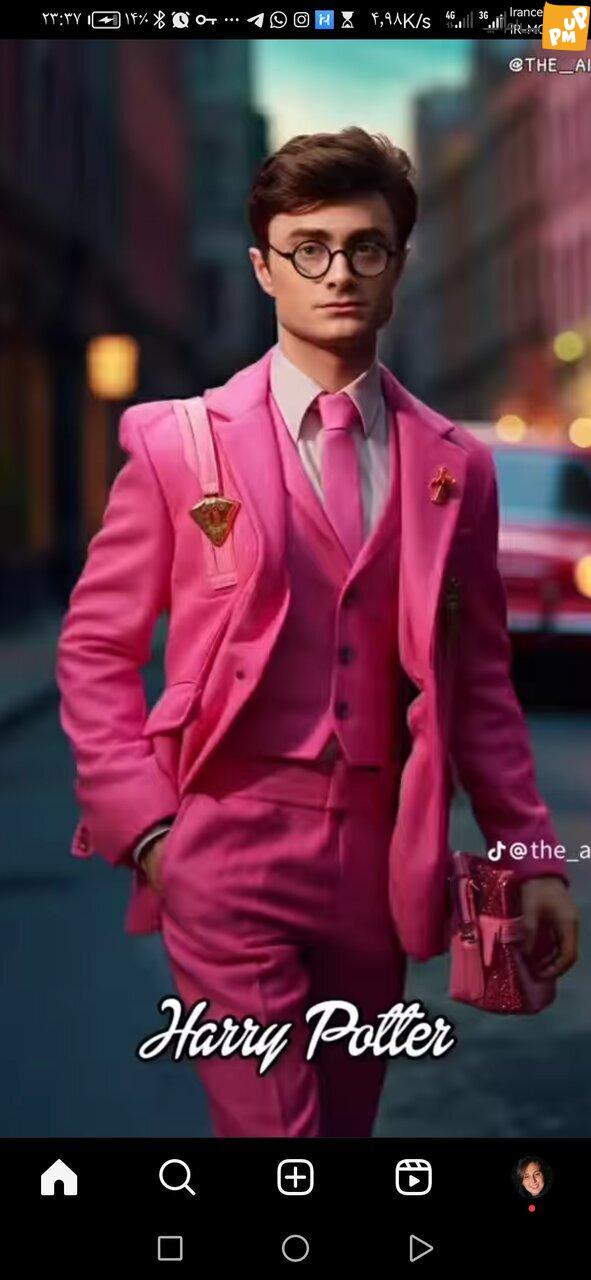 چهره جالب هری پاتر در دنیای فیلم باربی! / هوش مصنوعی چه کارها که نمی کند! + عکس 1 چهره جالب هری پاتر در دنیای فیلم باربی! / هوش مصنوعی چه کارها که نمی کند! + عکس