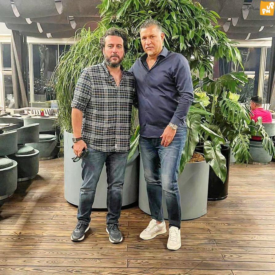 عکس صمیمانه محسن کیایی و علی دایی غوغا کرد!/عکس 1 عکس صمیمانه محسن کیایی و علی دایی غوغا کرد!/عکس