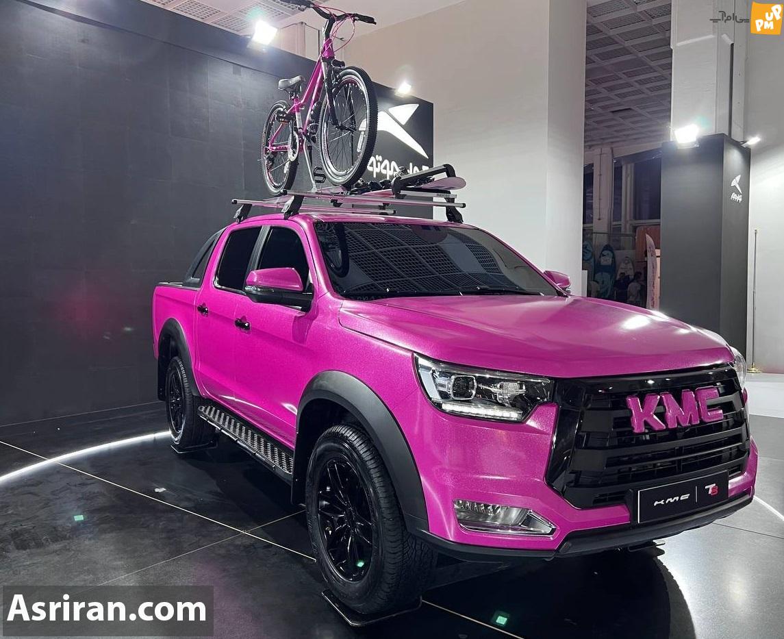 نمایش رنگ بسیار خاص وانت ایرانی (+ عکس و مشخصات) نمایش رنگ بسیار خاص وانت ایرانی (+ عکس و مشخصات)