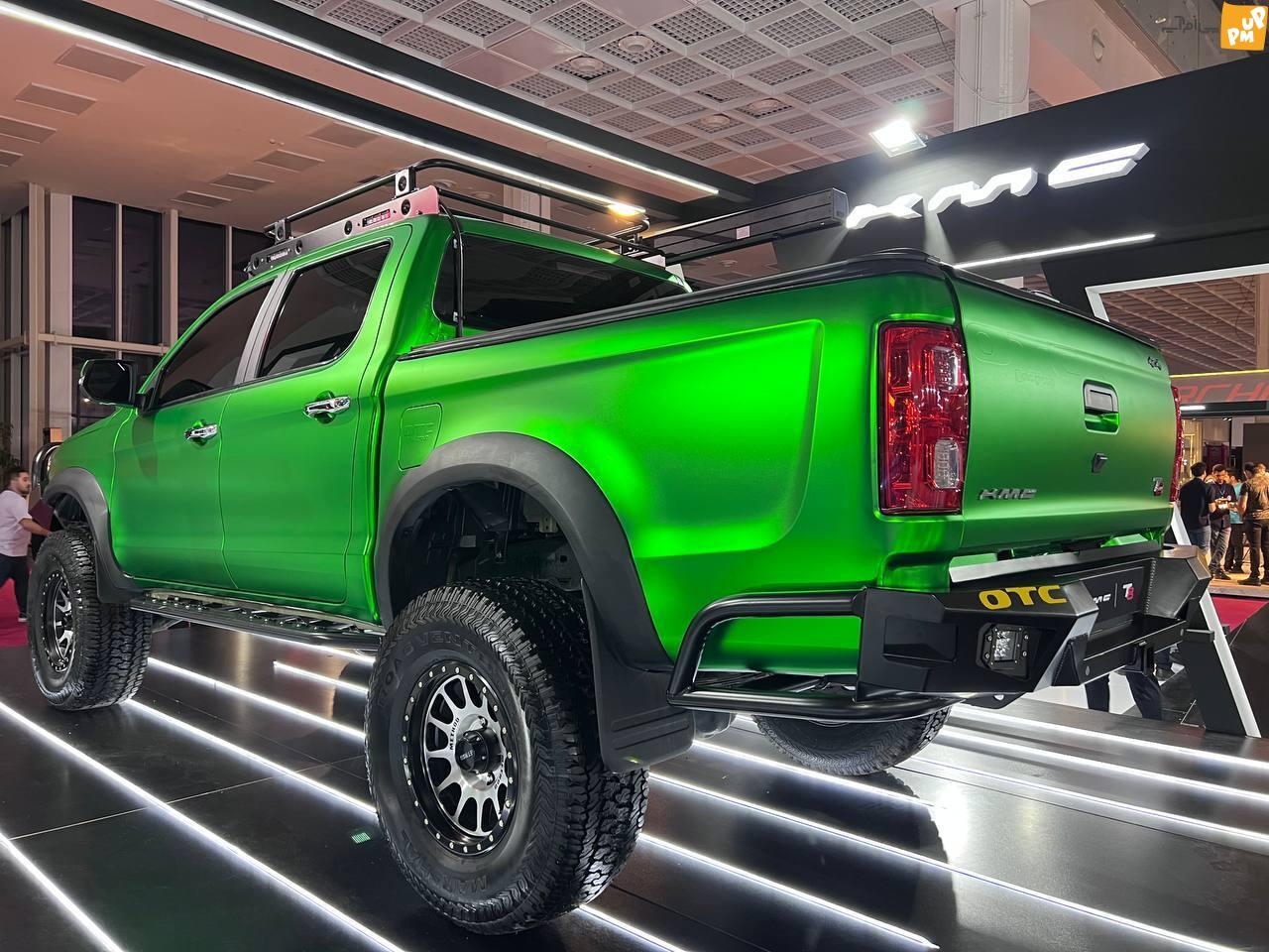 نمایش رنگ بسیار خاص وانت ایرانی (+ عکس و مشخصات) نمایش رنگ بسیار خاص وانت ایرانی (+ عکس و مشخصات)