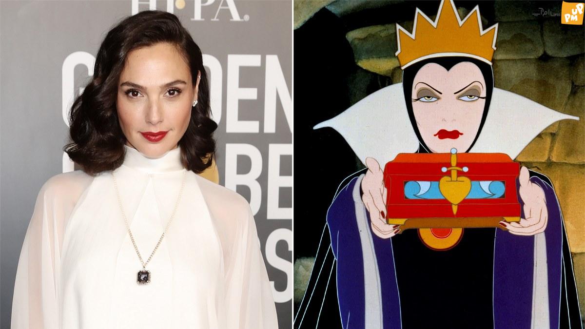 اشتیاق فراوان "گل گدوت" برای نقش آفرینی در کاراکتر ملکه شیطانی سفید برفی! 3 علاقه گل گدوت به بازی در نقش ملکه شیطانی سفید برفی