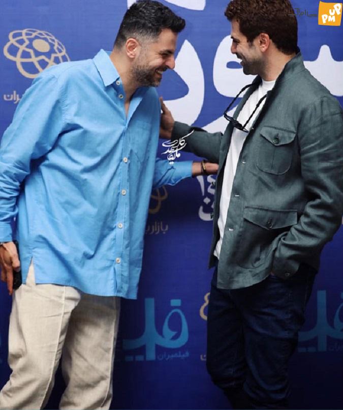 تصاویری از علی ضیا و روزبه حصاری در اکران فیلم ستون 14!/ جزئیات + تصاویر 7 علی ضیا و روزبه حصاری در اکران مردمی ستون 14