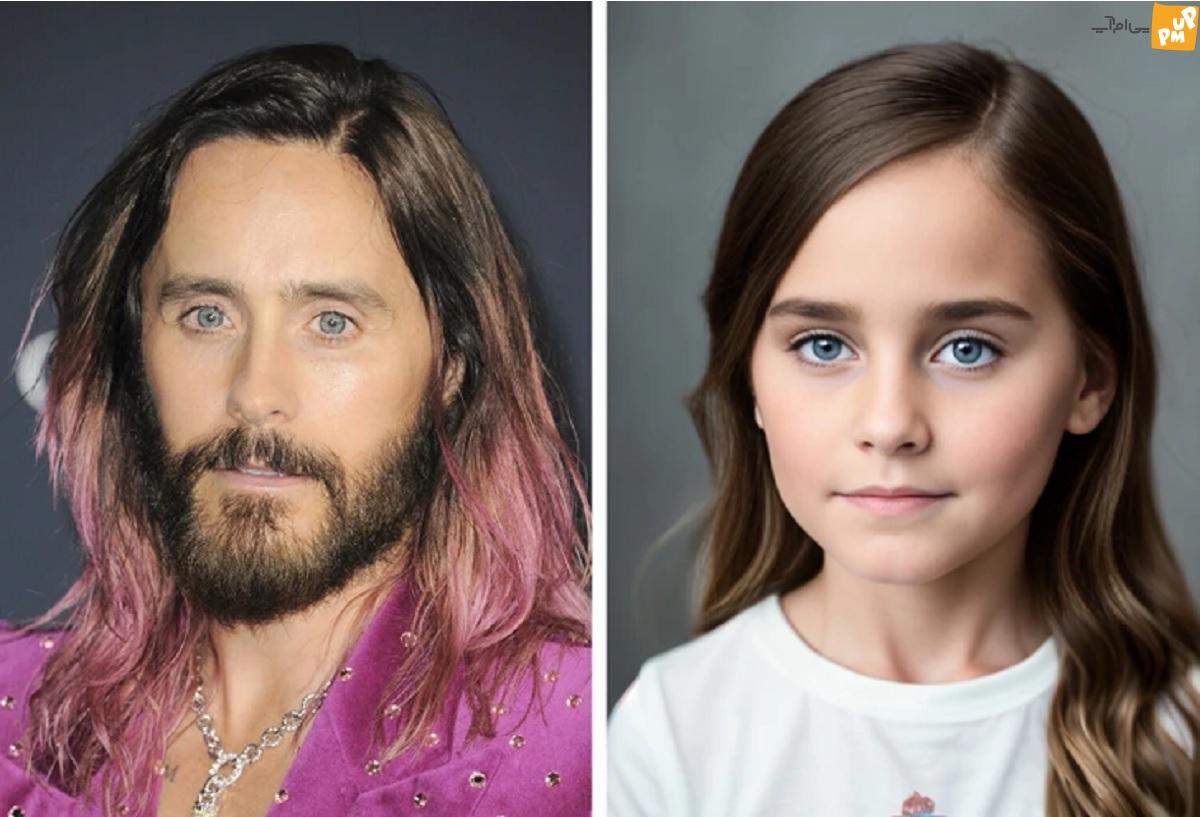 چهره فرزندان 10 سلبریتی هالیوودی به کمک هوش مصنوعی! | تصاویر 5 10 چهره معروف کودکان در صورت داشتن فرزند با هوش مصنوعی