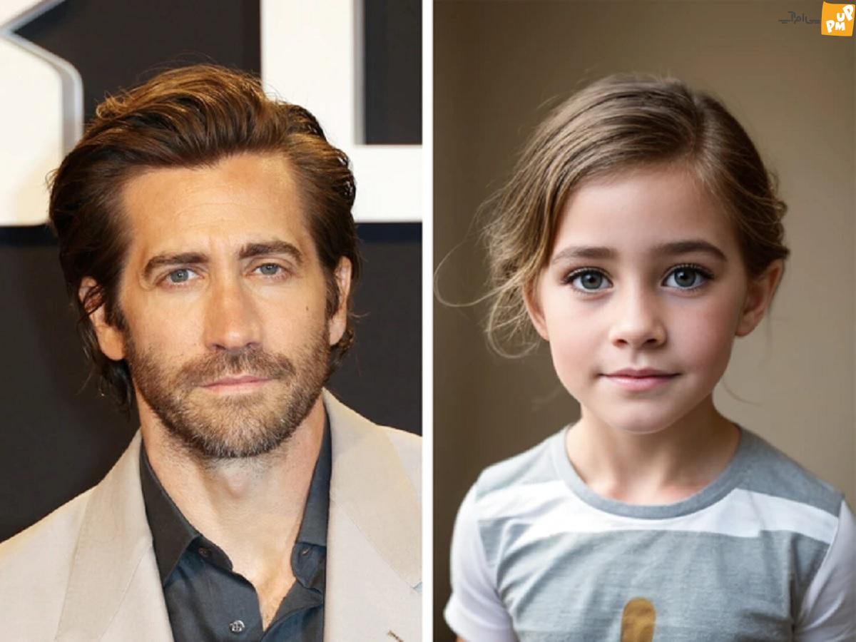 چهره فرزندان 10 سلبریتی هالیوودی به کمک هوش مصنوعی! | تصاویر 3 10 چهره معروف کودکان در صورت داشتن فرزند با هوش مصنوعی