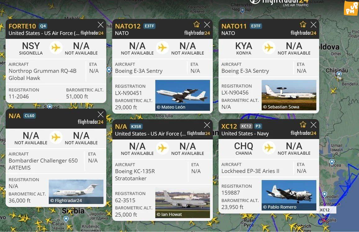 مشخصات هواپیماهای شناسایی ناتو مشخصات هواپیماهای شناسایی ناتو