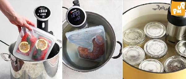 آموزش تصویری سبک Sous Vide