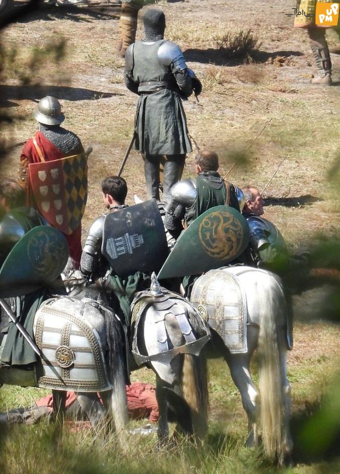 تصاویر پشت صحنه فصل دوم House of the Dragon لو رفته است. حاوی اسپویلر 8 پشت صحنه فصل دوم سریال House of the Dragon لو رفت