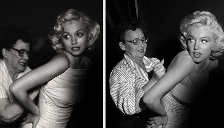 با بازیگران که نقش افراد برتر جهان را بازی کردهاند آشنا شوید! / 12 بازیگر هالیوودی در نقش ستارگان جهانی! 2 12 بازیگری که بازیگران دیگر را بازی کردند! مارگو رابی در نقش شارون تیت و آنا دی آرماس در نقش مرلین مونرو