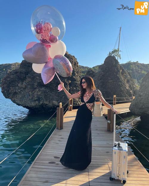 استایل جذاب نسرین جوادزاده در تولدش همه را مات و مبهوت کرد!/عکس 2 استایل جذاب نسرین جوادزاده در تولدش همه را مات و مبهوت کرد!/عکس