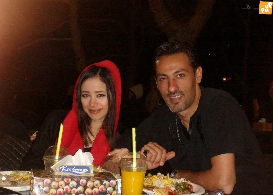 الناز حبیبی آهنگ معین را خواند 1 انتشار عکس خصوصی از این بازیگر و همسر سابقش