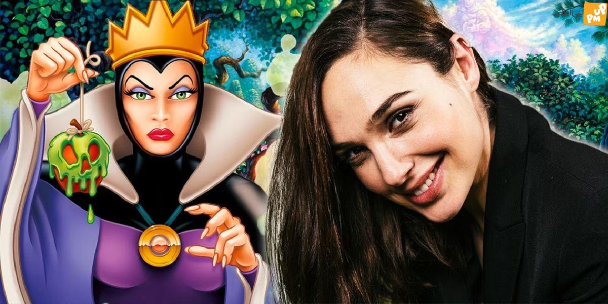 پشت پرده تمرین‌های خوانندگی "گل گدوت" برای بازی در نقش Evil Queen!/ جزئیات خبر