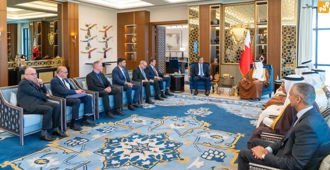 دیدار وزیر خارجه اسرائیل با ولیعهد و نخست وزیر بحرین