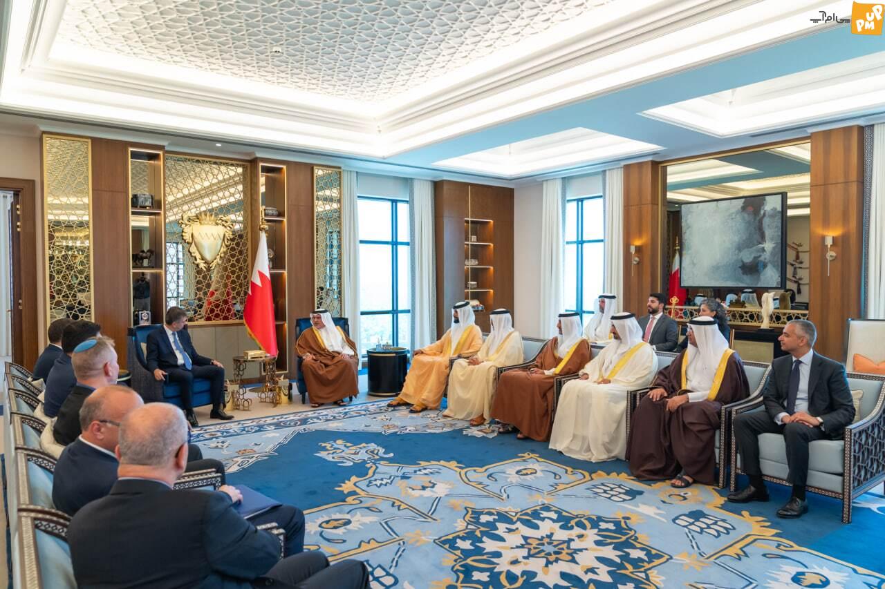 دیدار وزیر خارجه اسرائیل با ولیعهد و نخست وزیر بحرین دیدار وزیر خارجه اسرائیل با ولیعهد و نخست وزیر بحرین